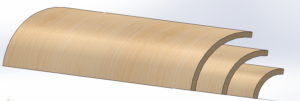 1/4 round plywood