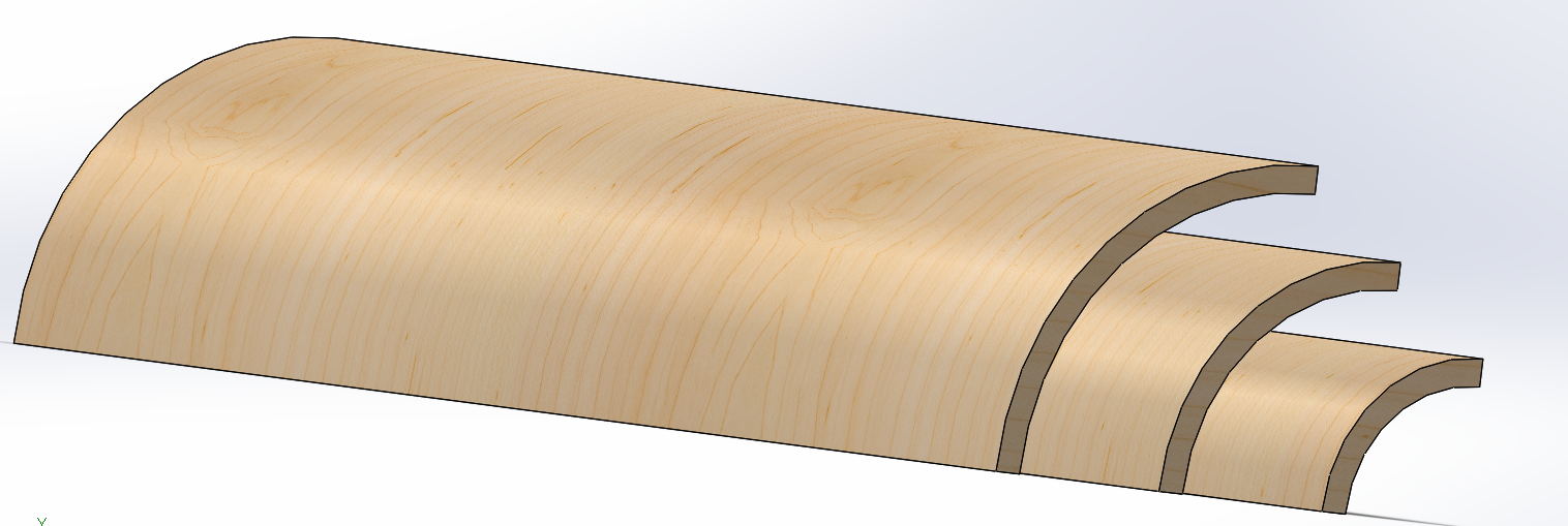 1/4 round plywood